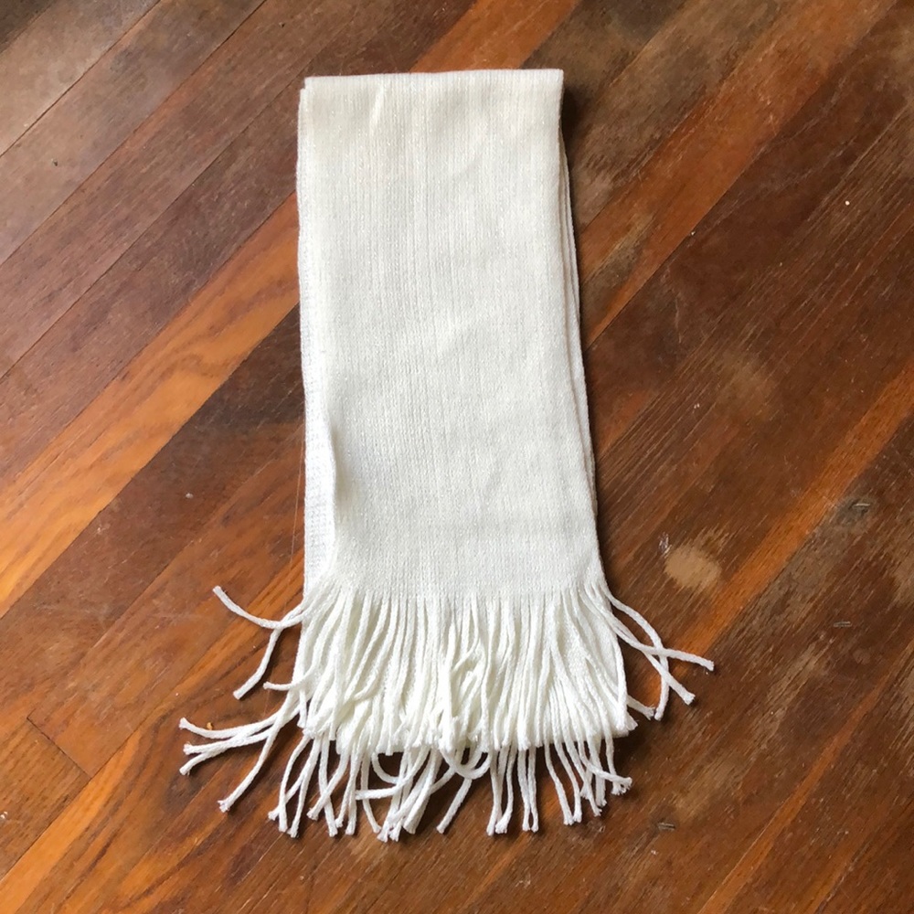 White scarf